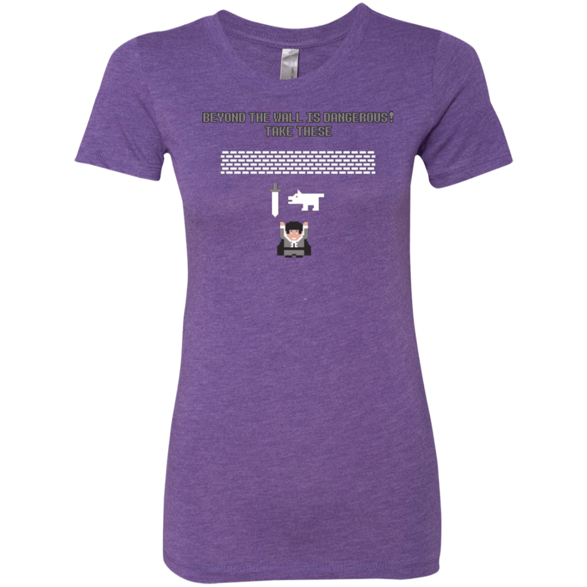 T-Shirts Purple Rush / Small Beyond the Wall Women's Triblend T-Shirt