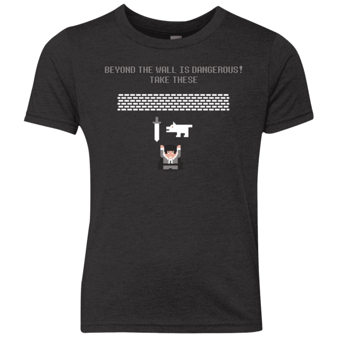 T-Shirts Vintage Black / YXS Beyond the Wall Youth Triblend T-Shirt