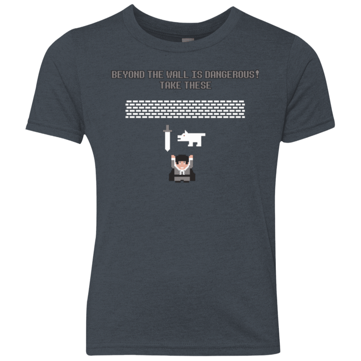 T-Shirts Vintage Navy / YXS Beyond the Wall Youth Triblend T-Shirt