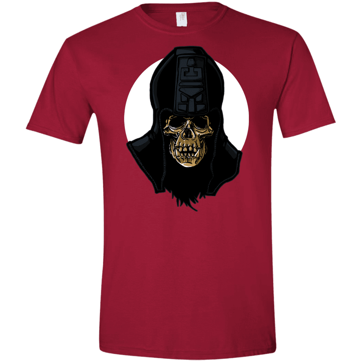 T-Shirts Cardinal Red / S Beyond Veil Men's Semi-Fitted Softstyle