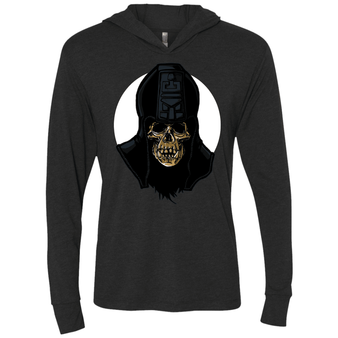 T-Shirts Vintage Black / X-Small Beyond Veil Triblend Long Sleeve Hoodie Tee