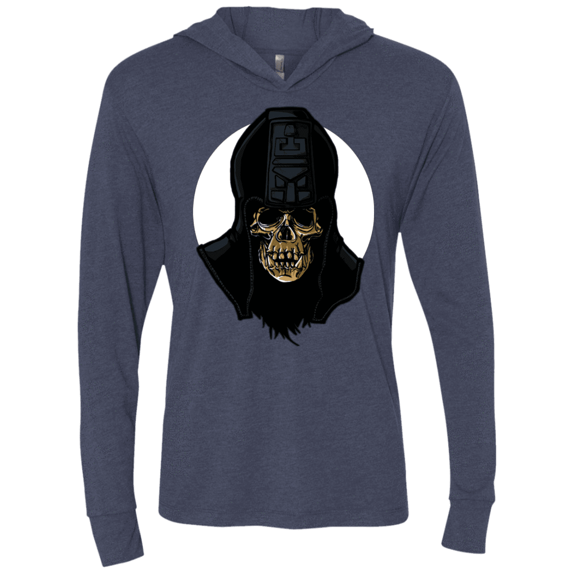 T-Shirts Vintage Navy / X-Small Beyond Veil Triblend Long Sleeve Hoodie Tee