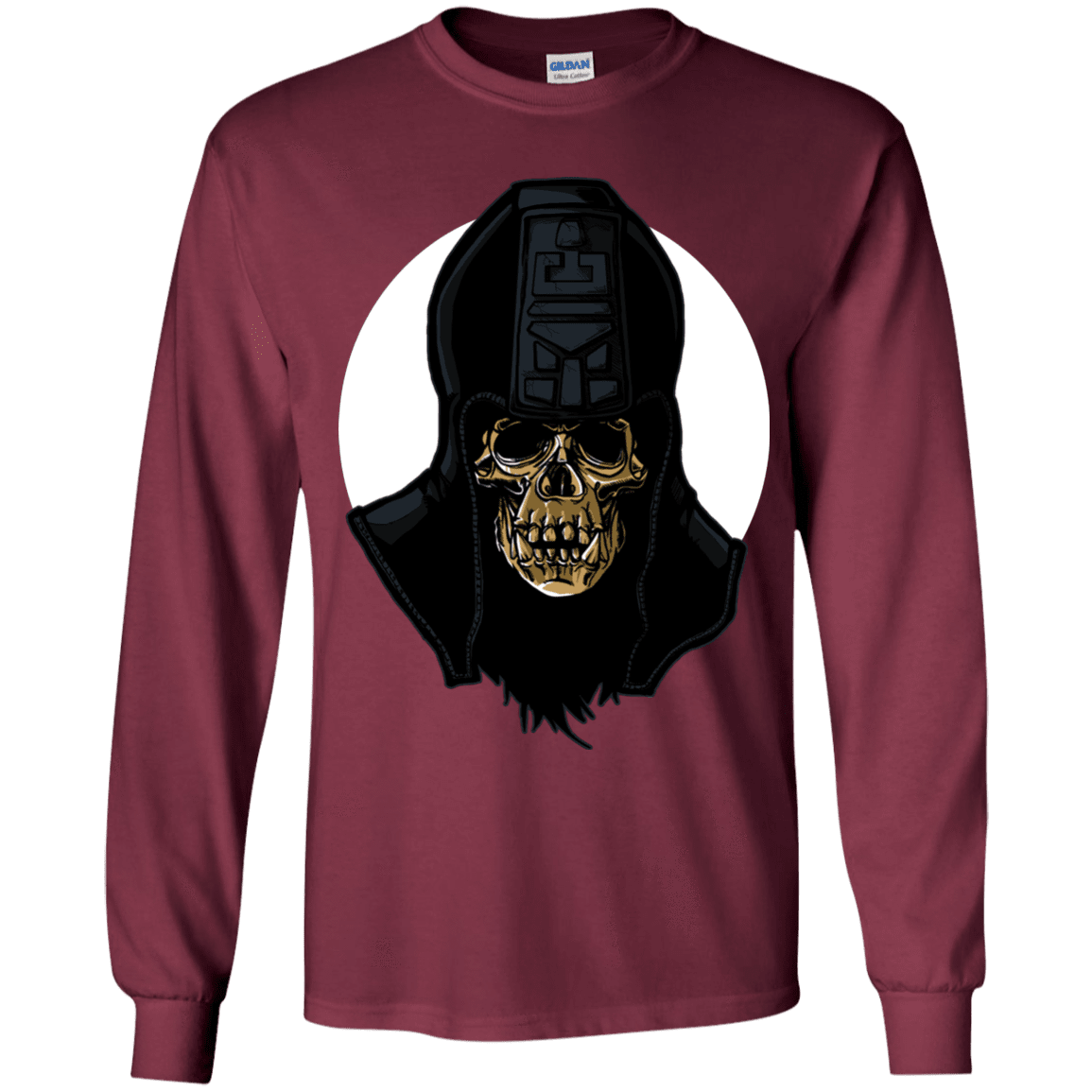 T-Shirts Maroon / YS Beyond Veil Youth Long Sleeve T-Shirt