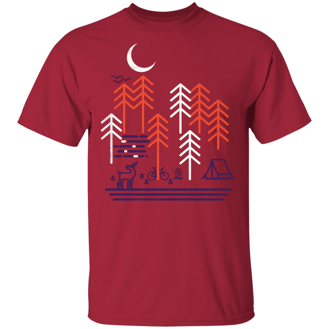 T-Shirts Cardinal / S Bicycle Days T-Shirt