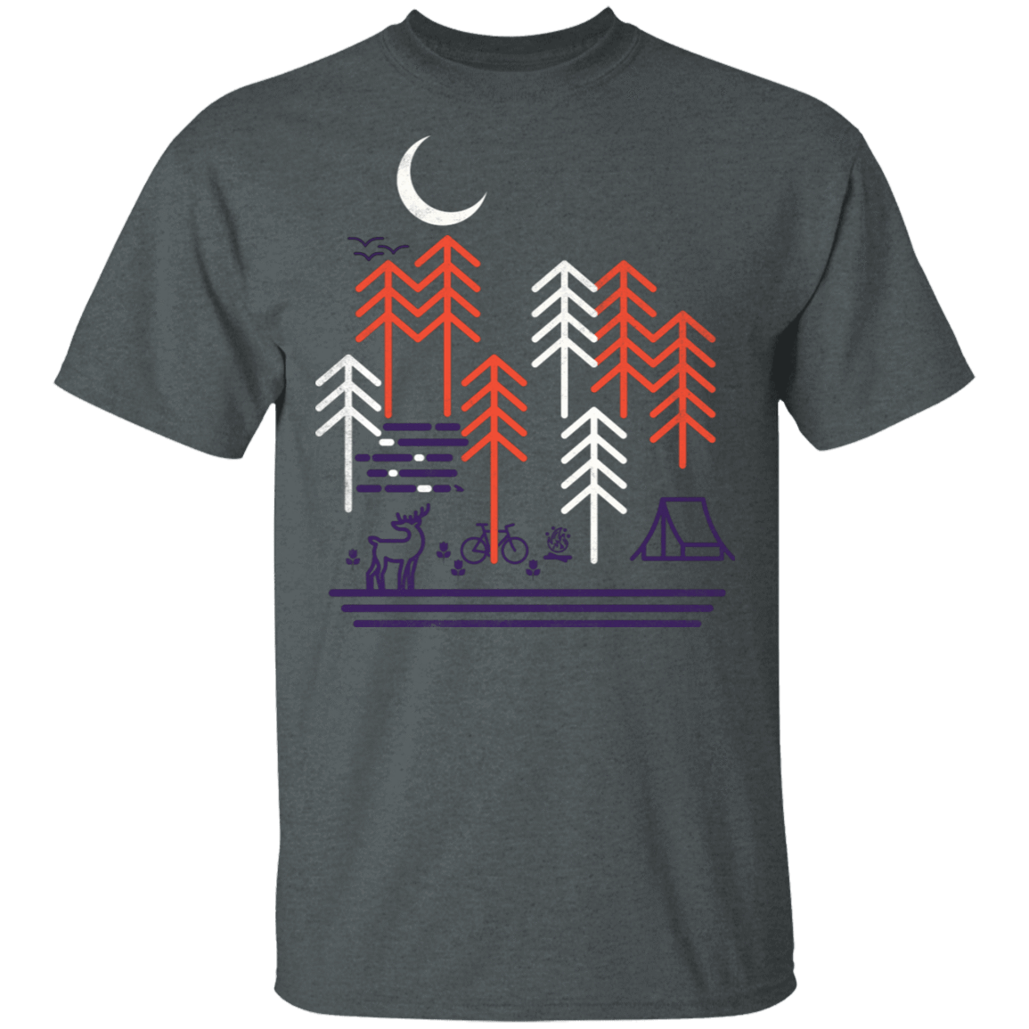 T-Shirts Dark Heather / S Bicycle Days T-Shirt