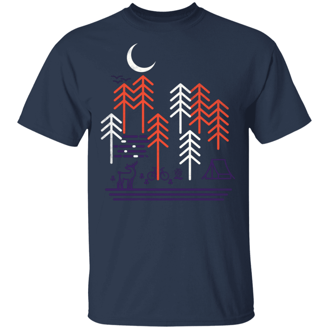 T-Shirts Navy / S Bicycle Days T-Shirt