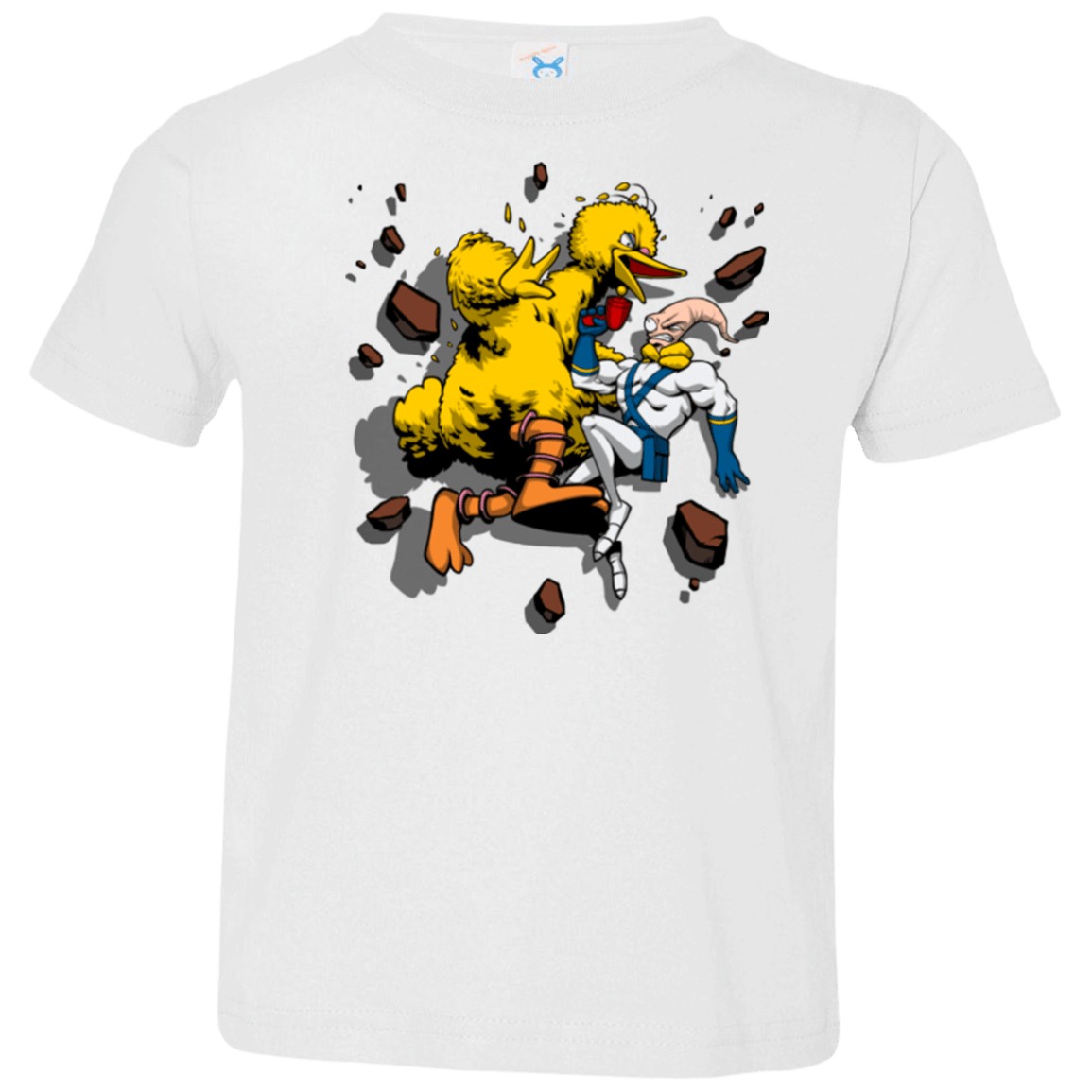 T-Shirts White / 2T Big Bird and Worm Toddler Premium T-Shirt
