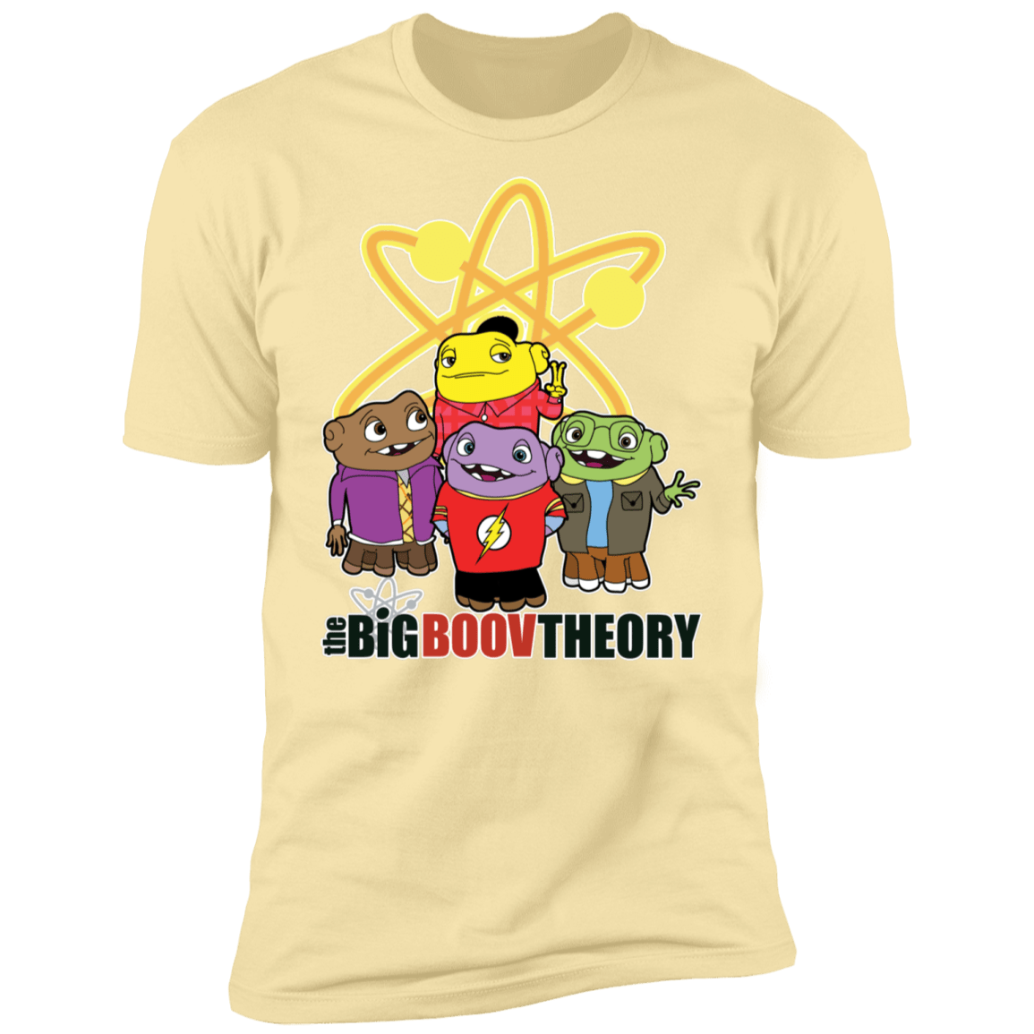 T-Shirts Banana Cream / S Big Boov Theory Men's Premium T-Shirt