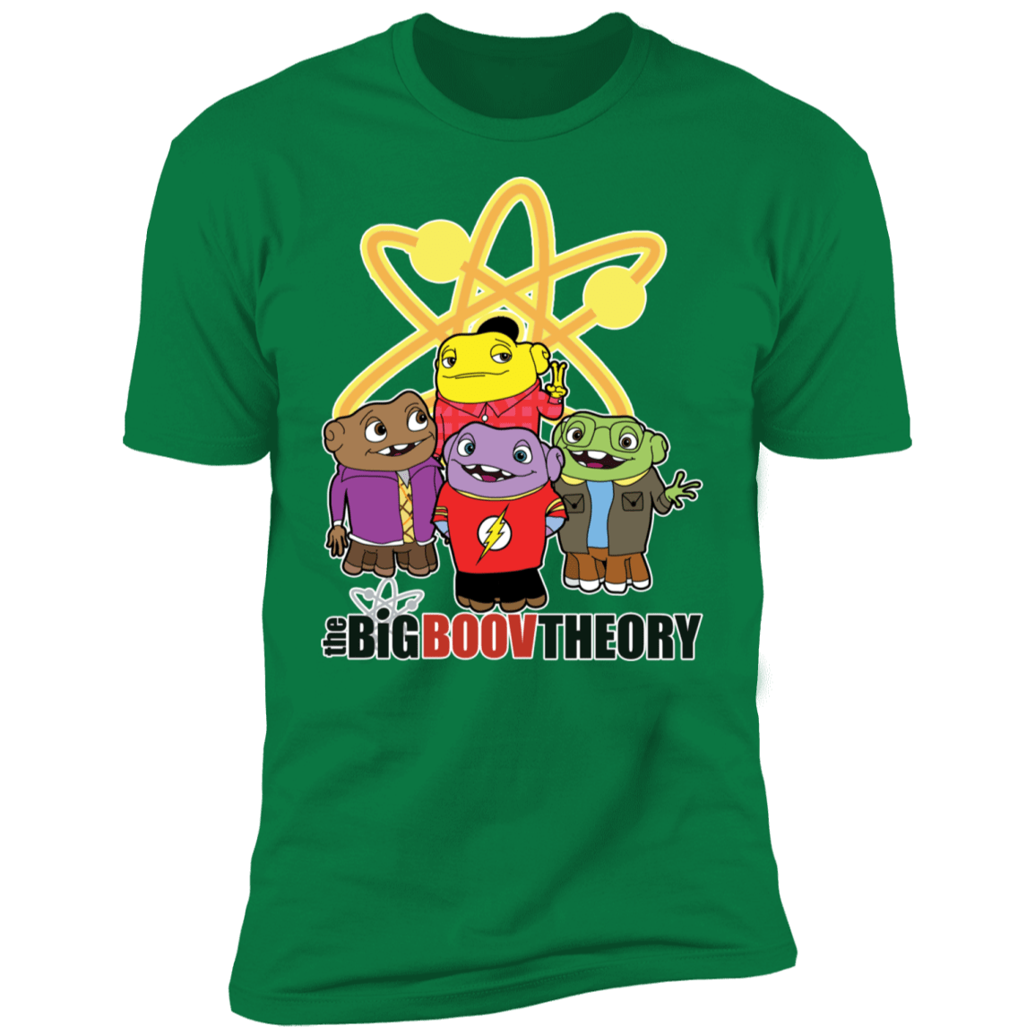 T-Shirts Kelly Green / S Big Boov Theory Men's Premium T-Shirt