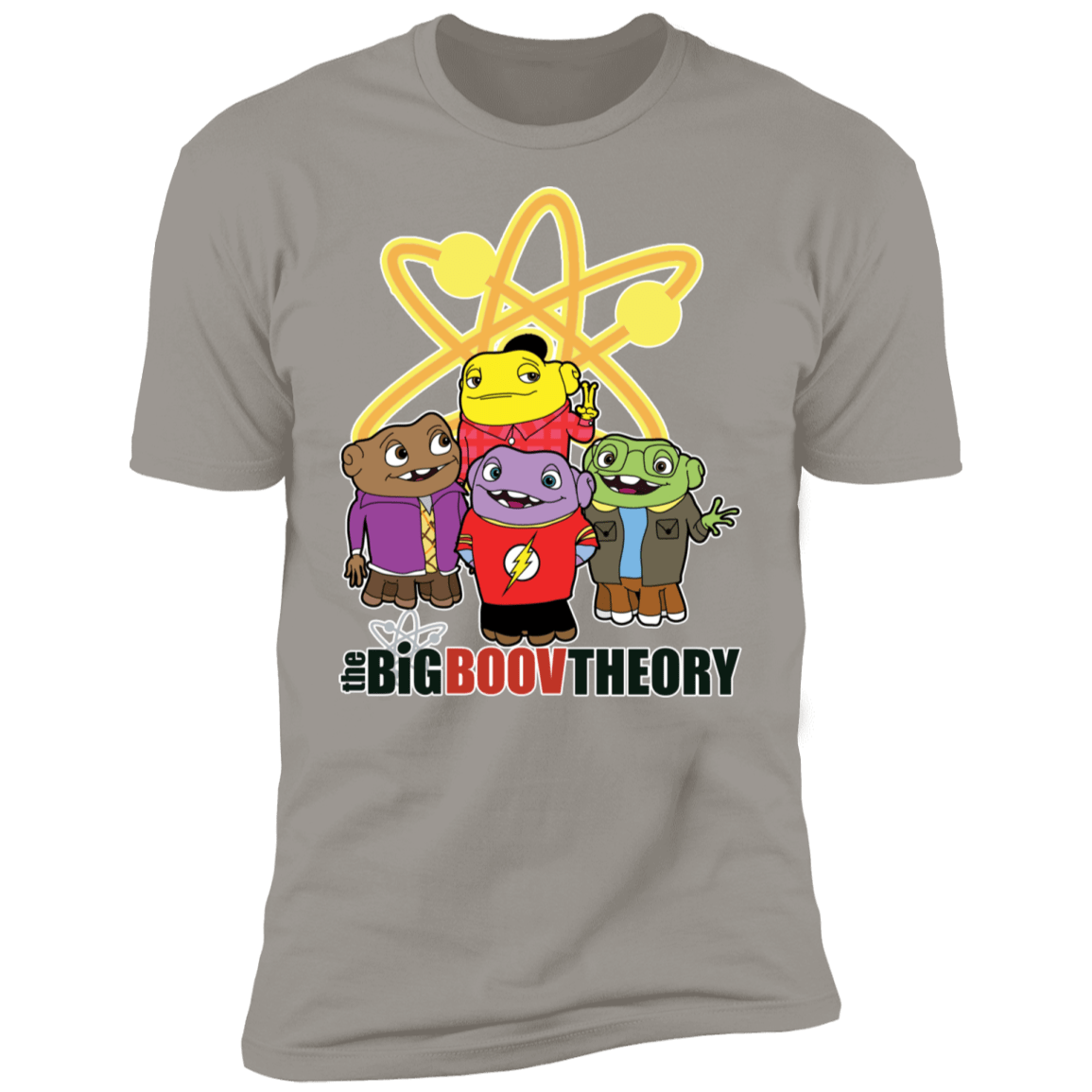 T-Shirts Light Grey / S Big Boov Theory Men's Premium T-Shirt