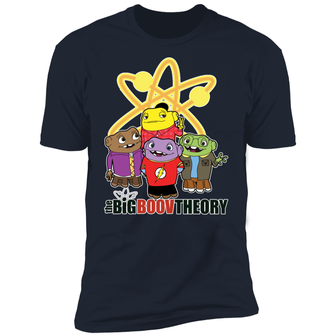 T-Shirts Midnight Navy / S Big Boov Theory Men's Premium T-Shirt