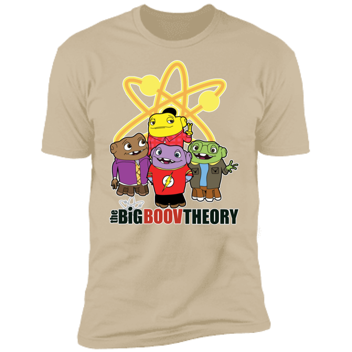 T-Shirts Sand / S Big Boov Theory Men's Premium T-Shirt
