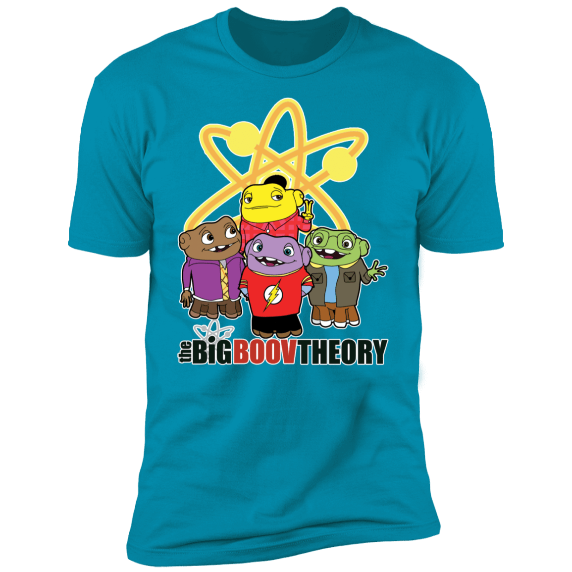 T-Shirts Turquoise / S Big Boov Theory Men's Premium T-Shirt