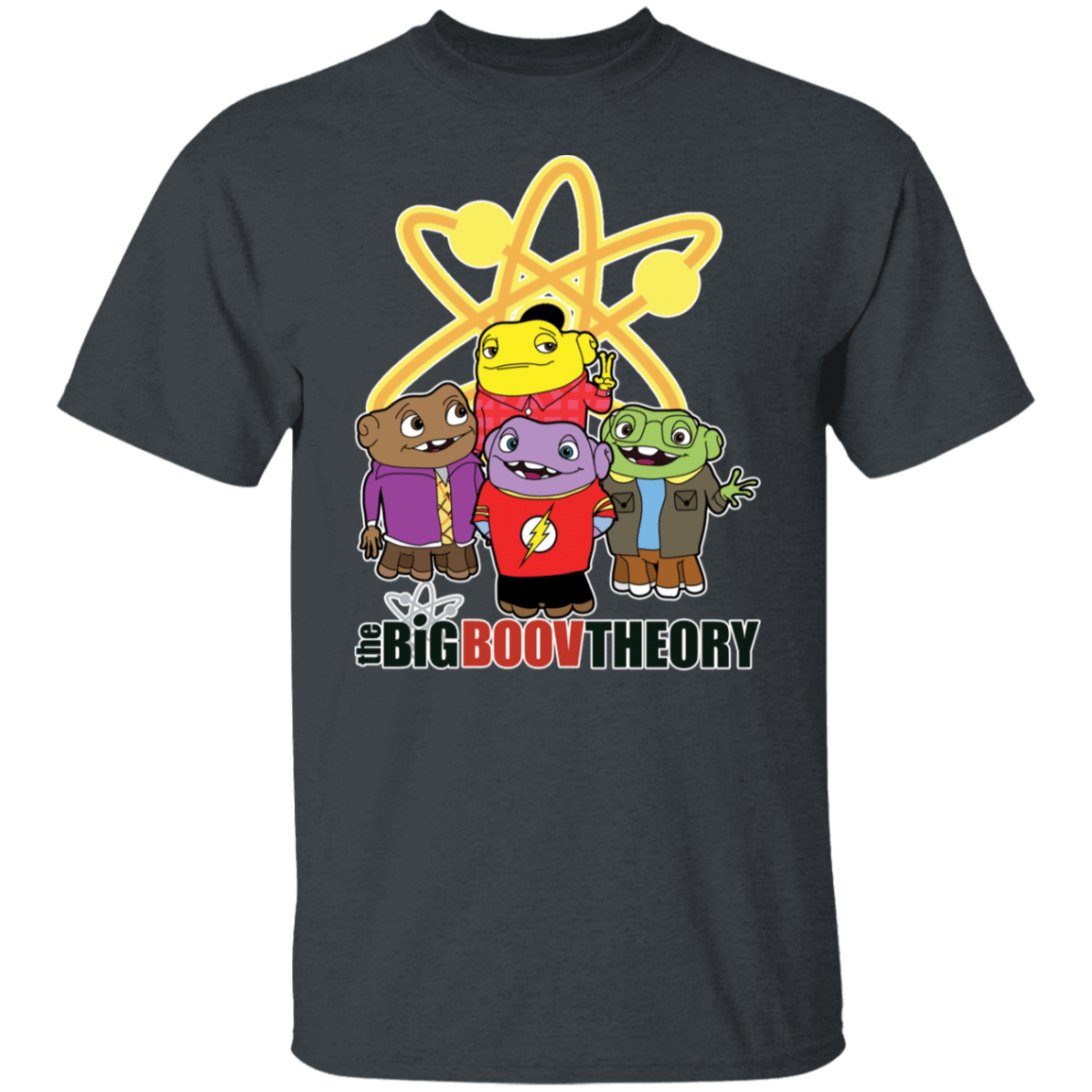 T-Shirts Dark Heather / S Big Boov Theory T-Shirt