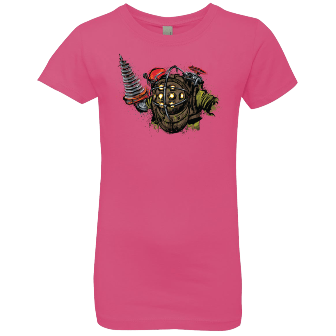 T-Shirts Hot Pink / YXS Big Daddy Girls Premium T-Shirt