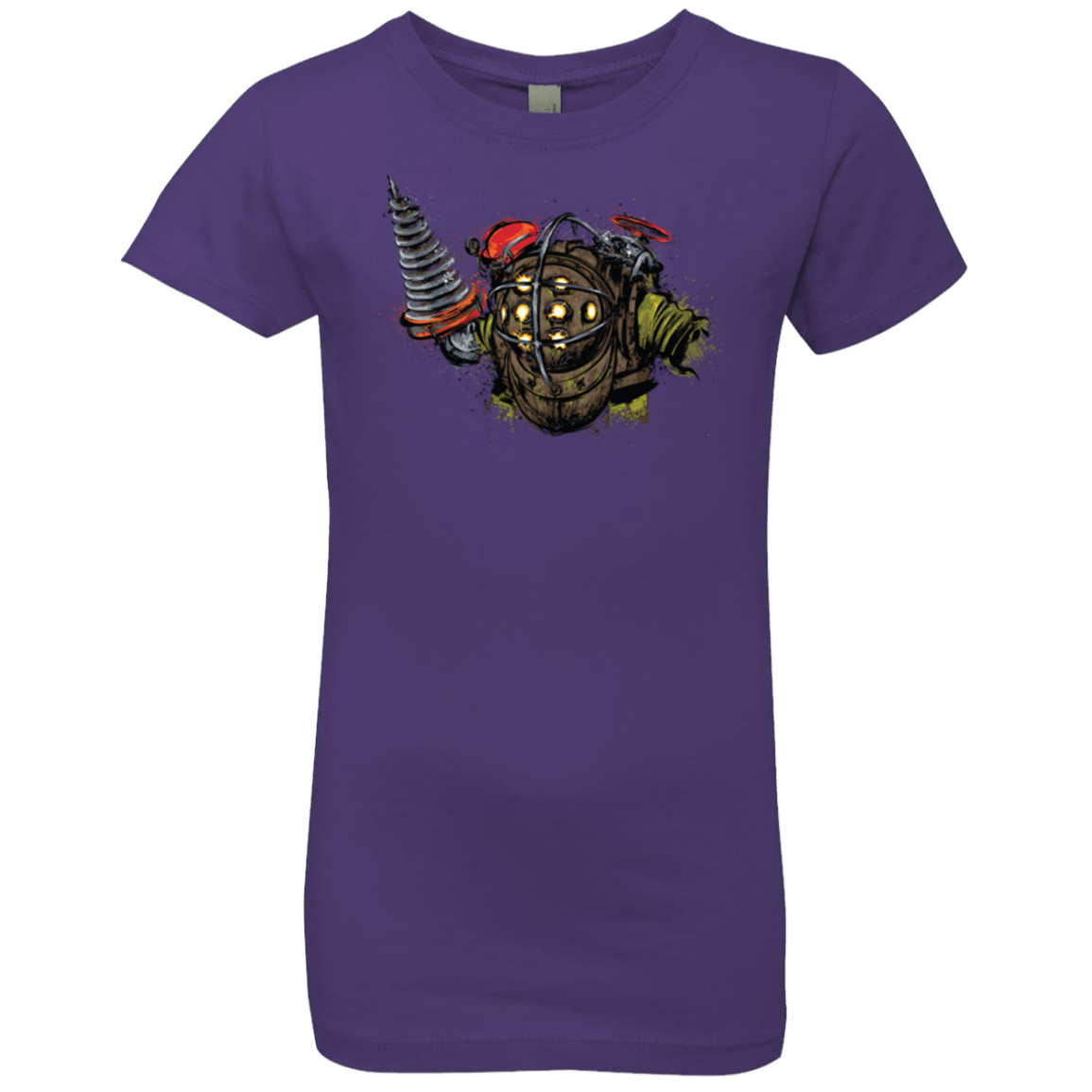 T-Shirts Purple Rush / YXS Big Daddy Girls Premium T-Shirt