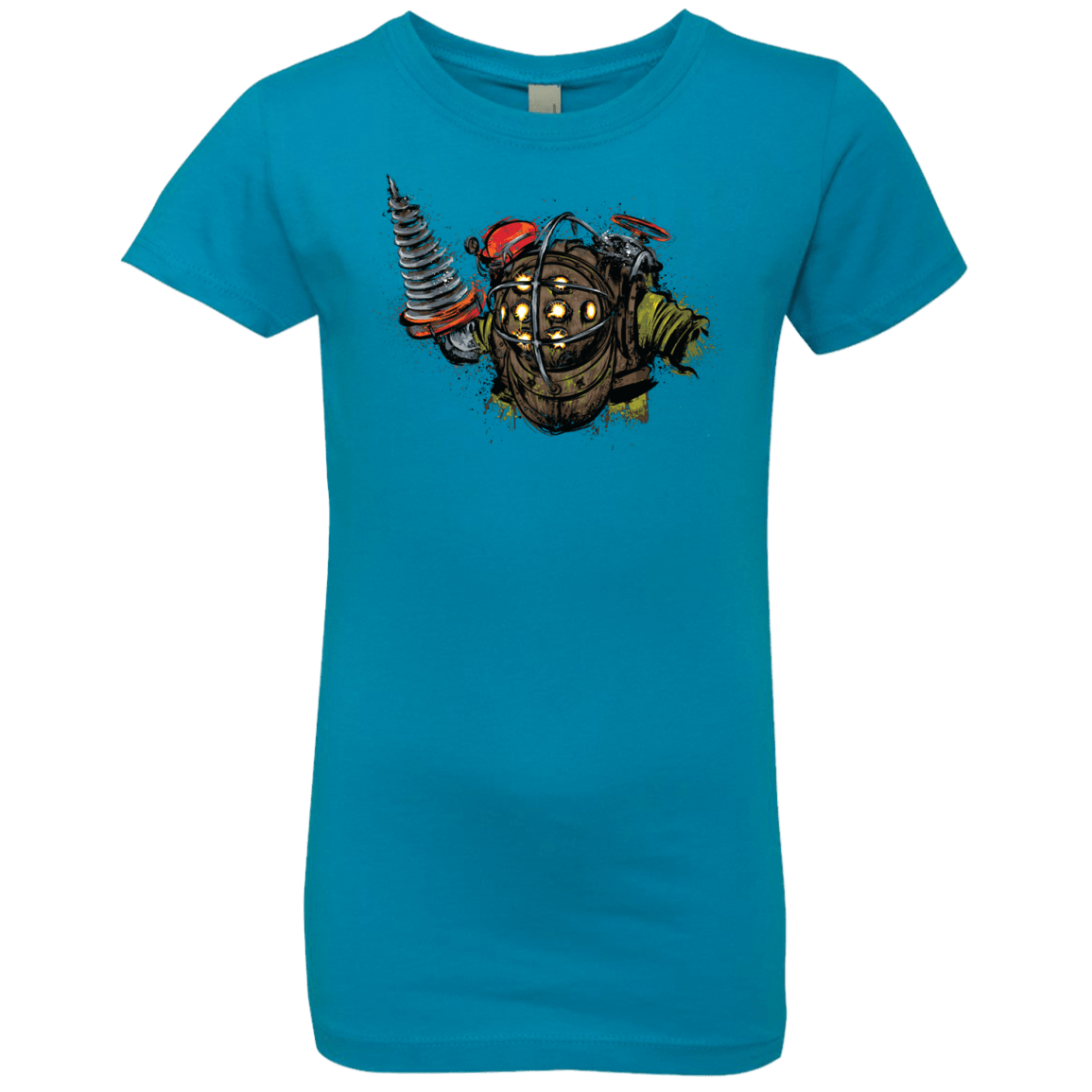T-Shirts Turquoise / YXS Big Daddy Girls Premium T-Shirt