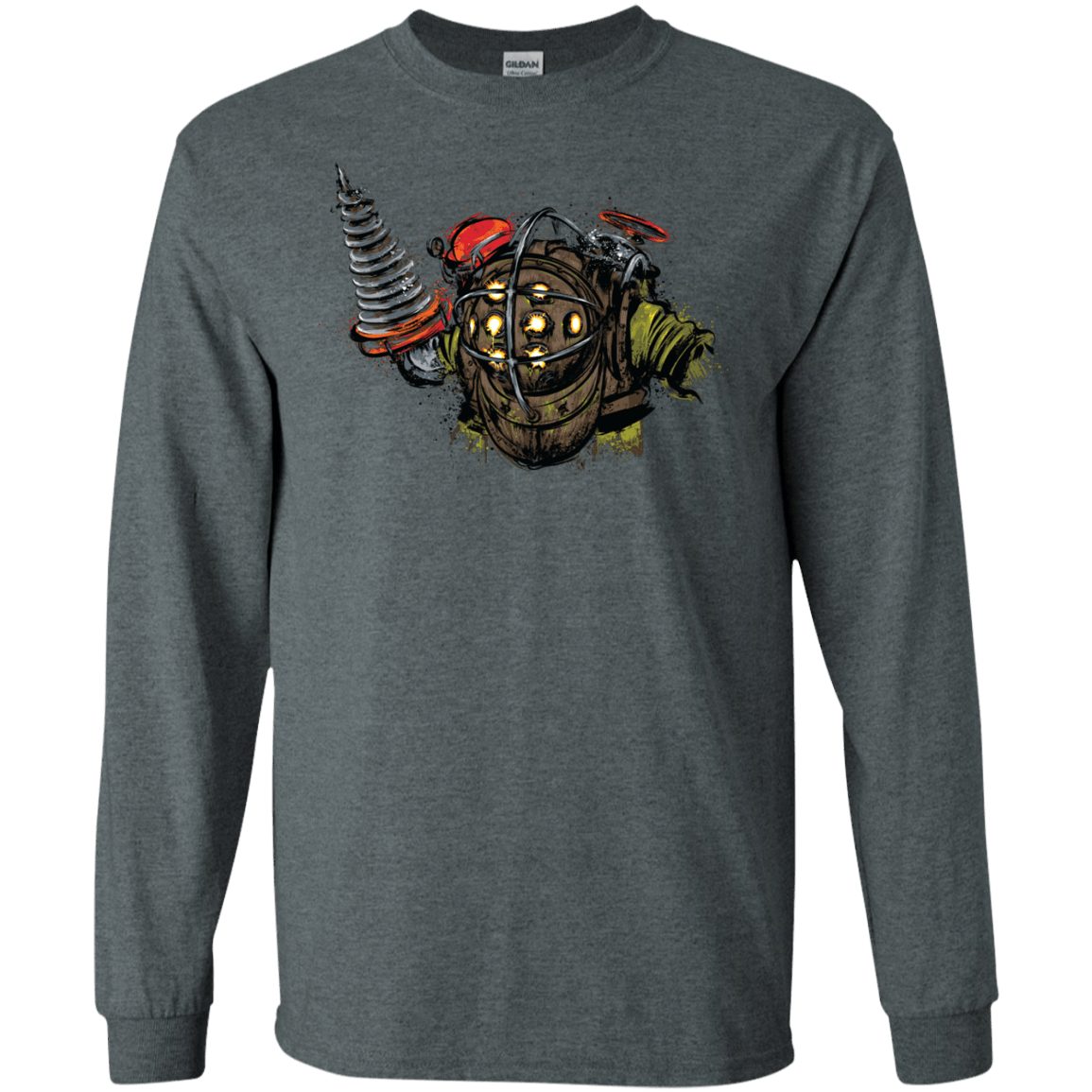 T-Shirts Dark Heather / S Big Daddy Men's Long Sleeve T-Shirt