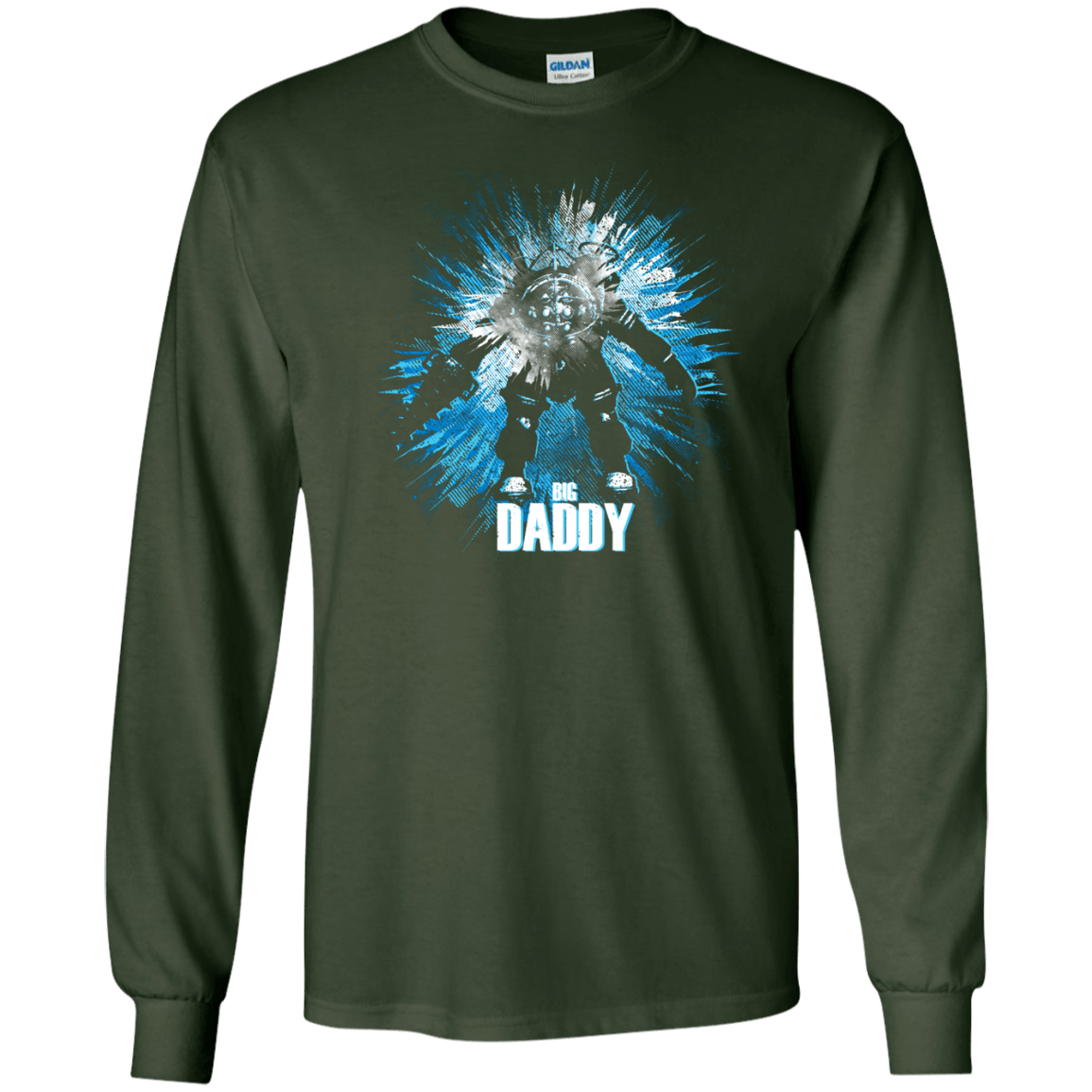 T-Shirts Forest Green / S Big Daddy Men's Long Sleeve T-Shirt