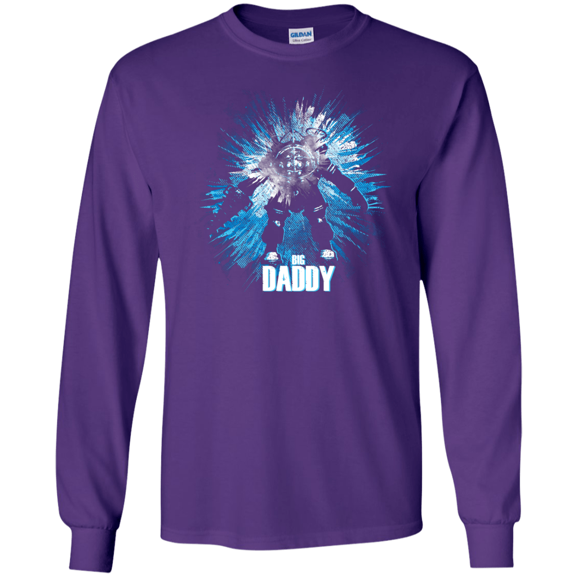 T-Shirts Purple / S Big Daddy Men's Long Sleeve T-Shirt