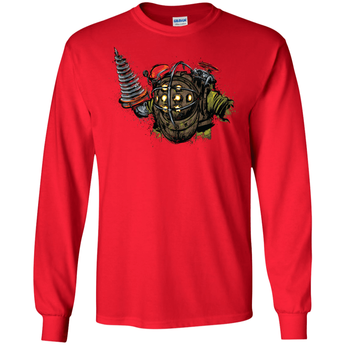 T-Shirts Red / S Big Daddy Men's Long Sleeve T-Shirt
