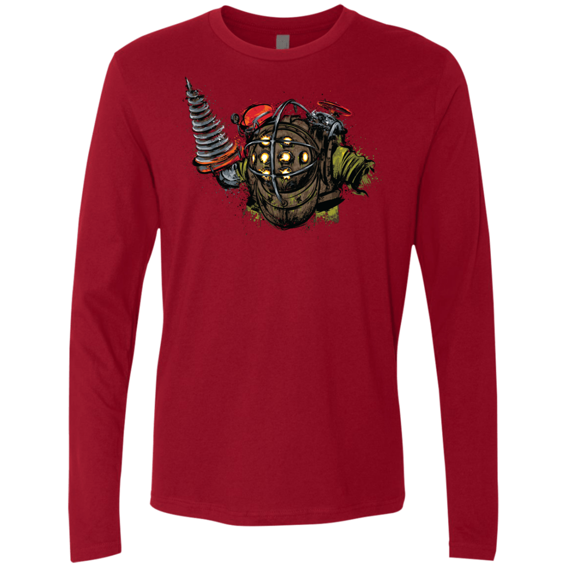 T-Shirts Cardinal / S Big Daddy Men's Premium Long Sleeve