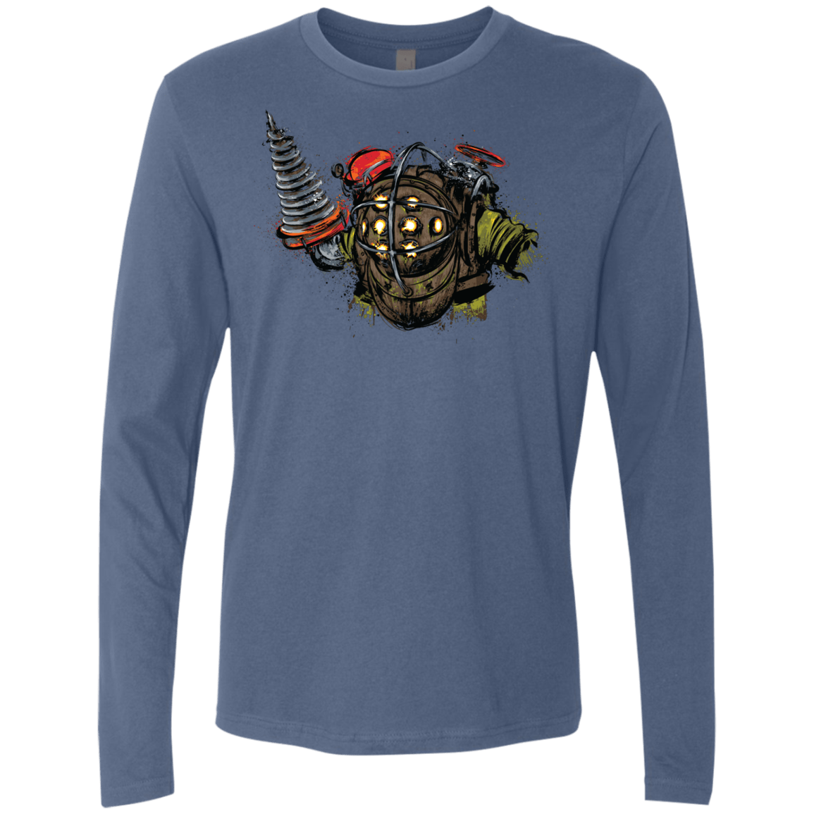 T-Shirts Indigo / S Big Daddy Men's Premium Long Sleeve