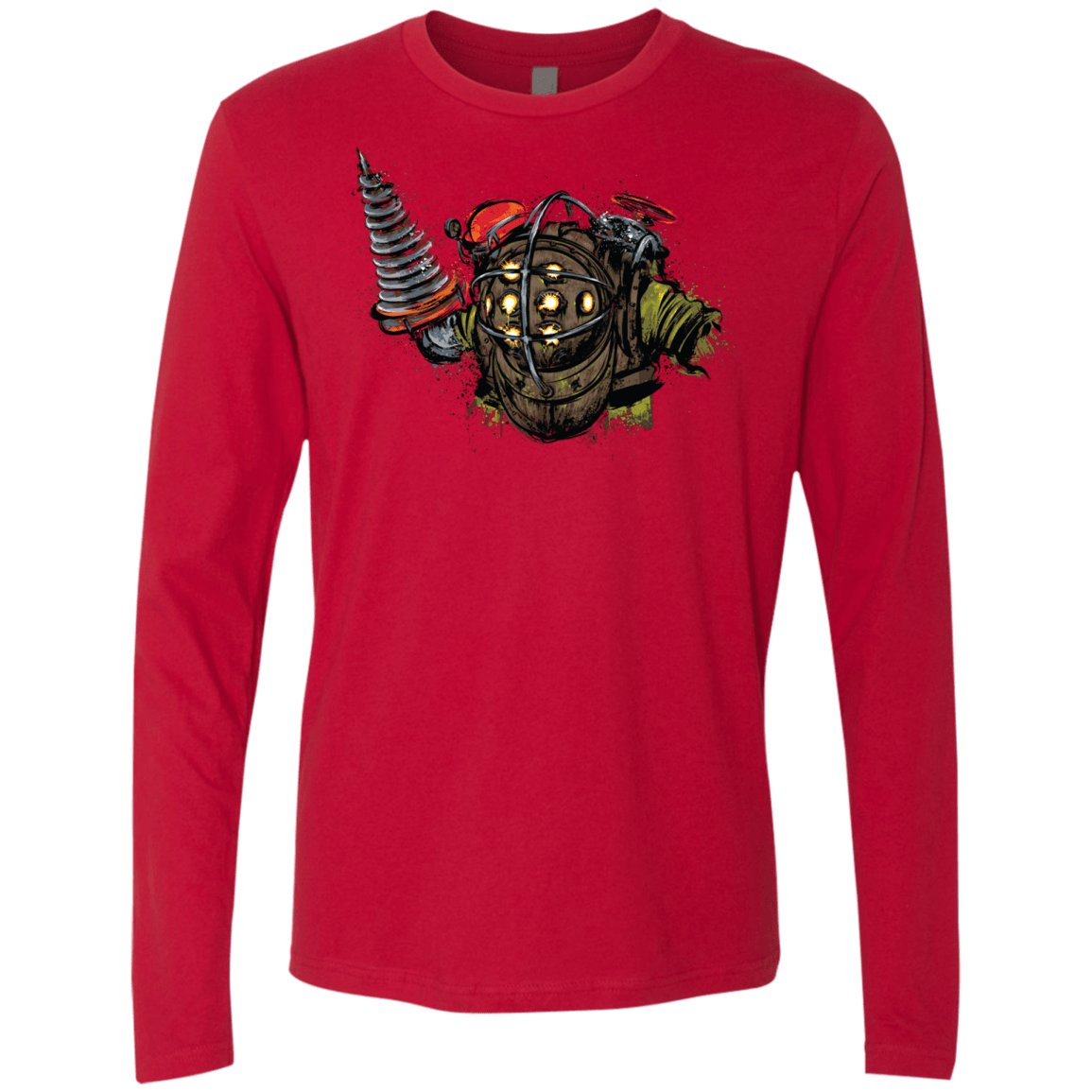 T-Shirts Red / S Big Daddy Men's Premium Long Sleeve
