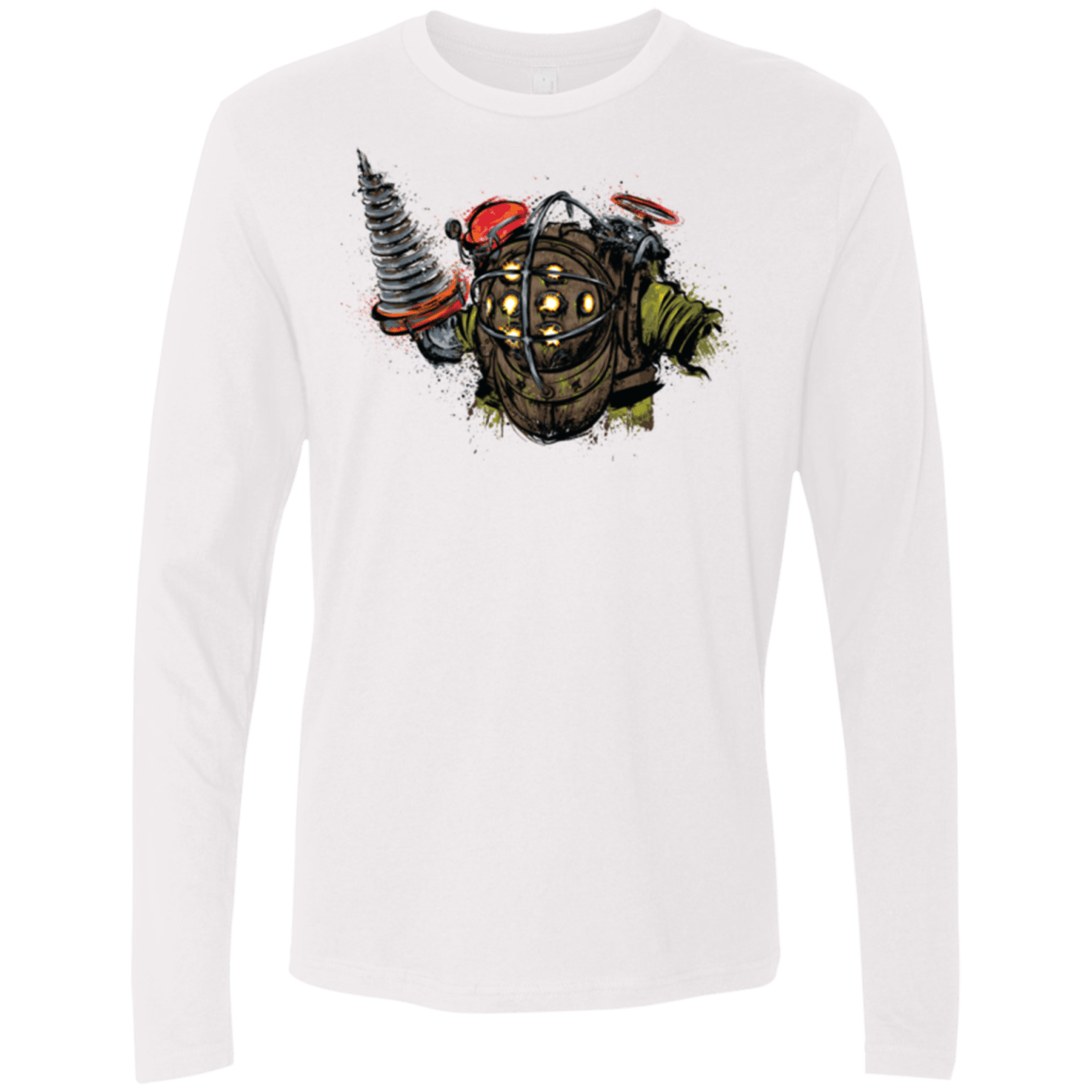 T-Shirts White / Small Big Daddy Men's Premium Long Sleeve