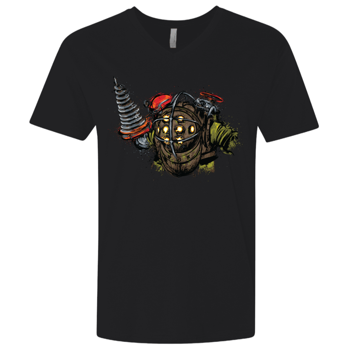 T-Shirts Black / X-Small Big Daddy Men's Premium V-Neck