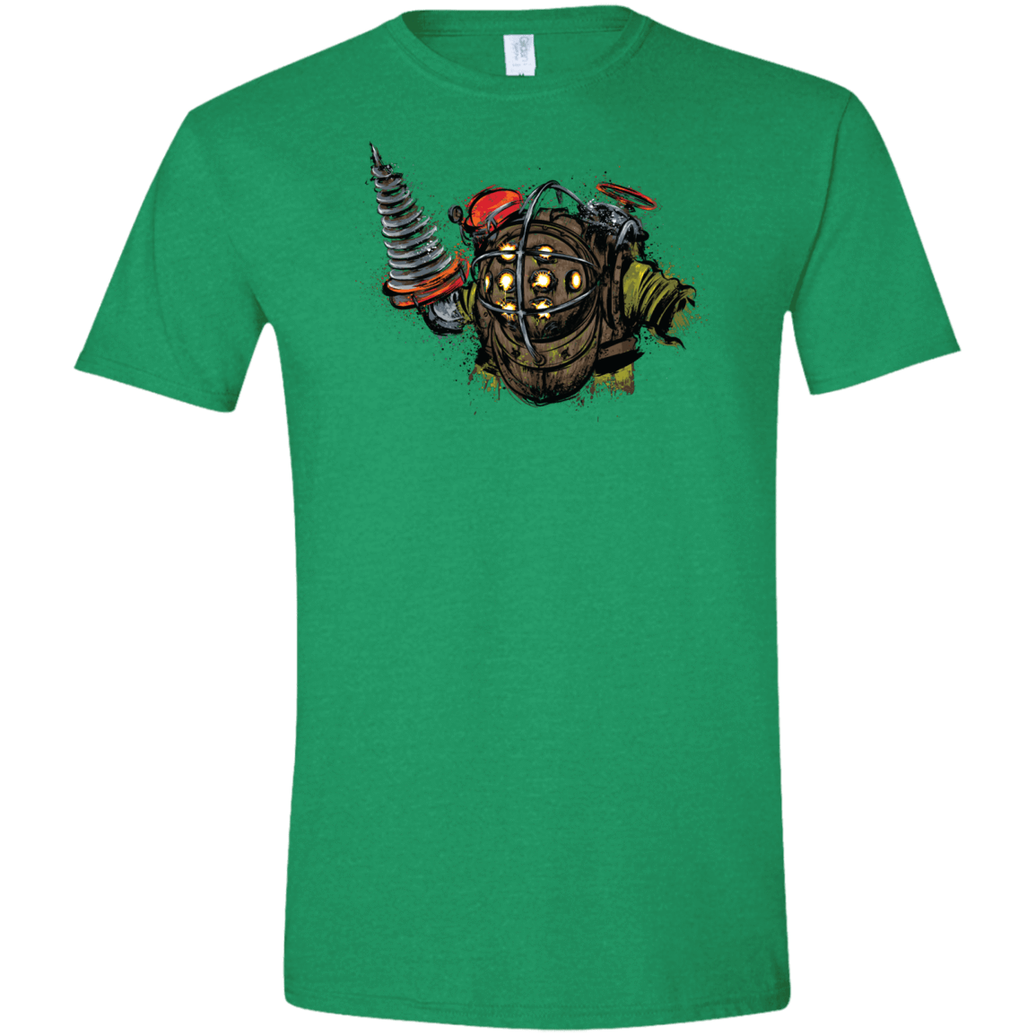 T-Shirts Heather Irish Green / S Big Daddy Men's Semi-Fitted Softstyle