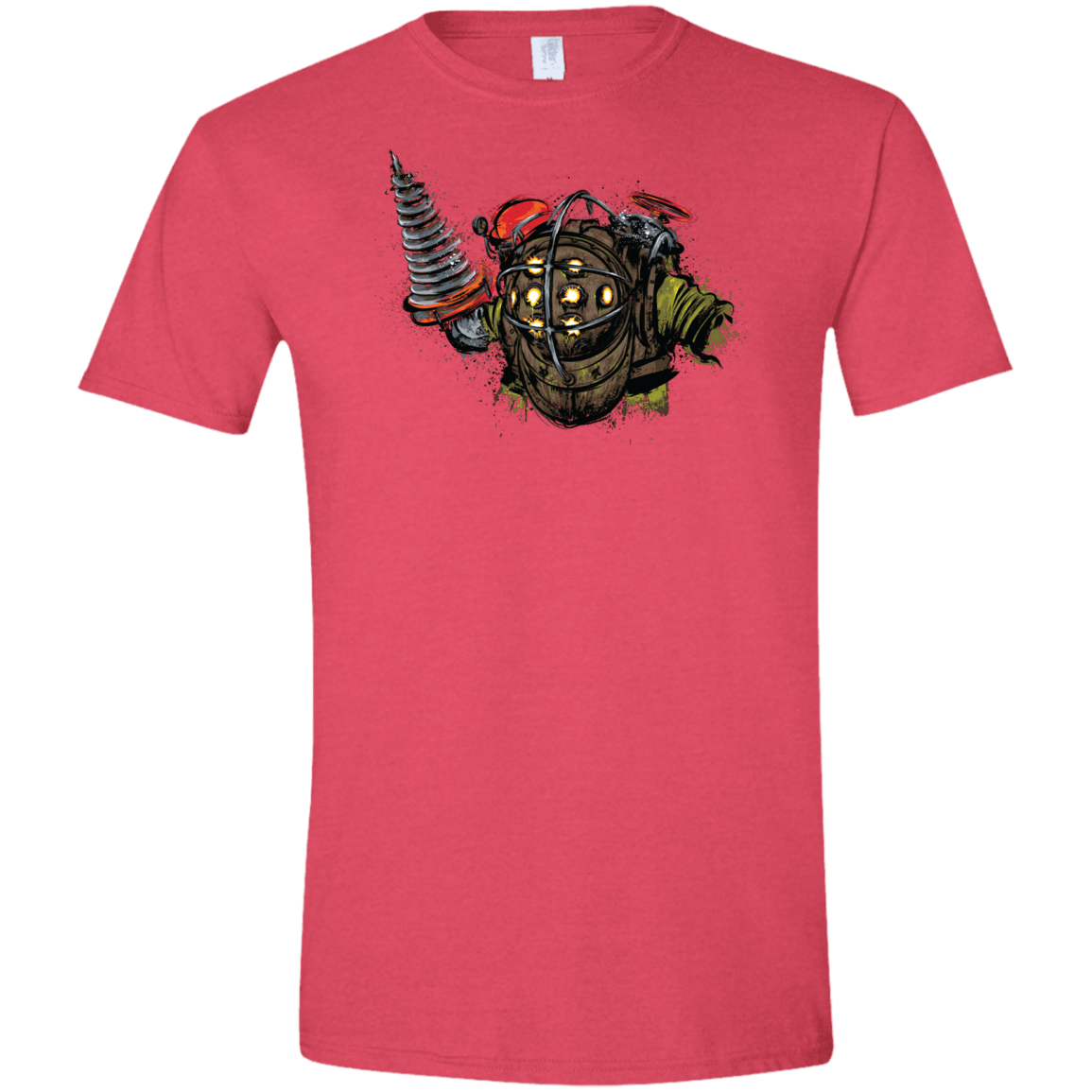 T-Shirts Heather Red / S Big Daddy Men's Semi-Fitted Softstyle