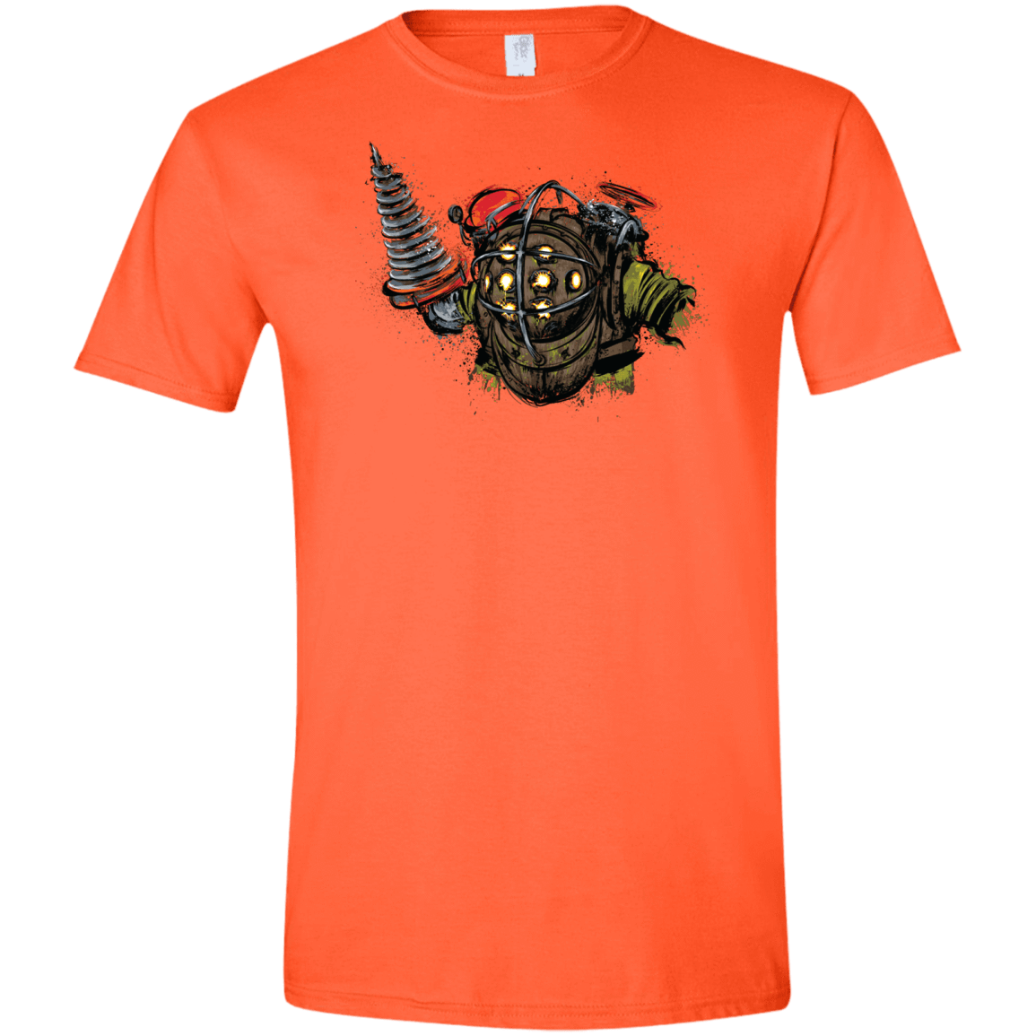 T-Shirts Orange / S Big Daddy Men's Semi-Fitted Softstyle