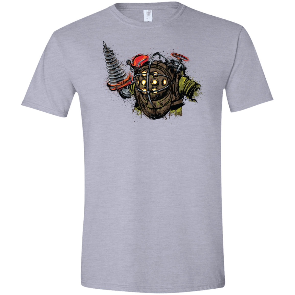 T-Shirts Sport Grey / X-Small Big Daddy Men's Semi-Fitted Softstyle