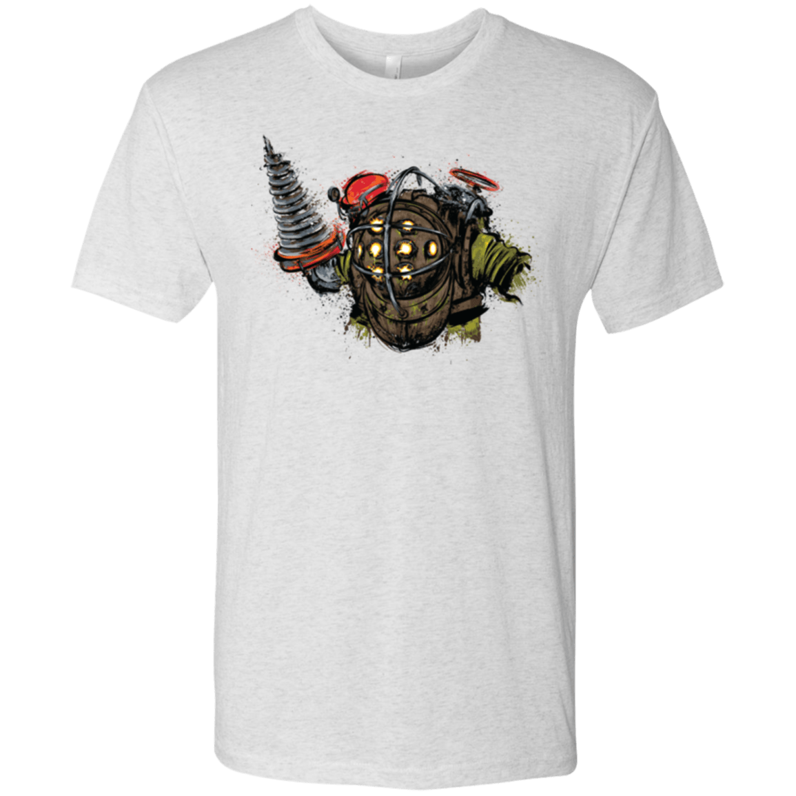 T-Shirts Heather White / Small Big Daddy Men's Triblend T-Shirt