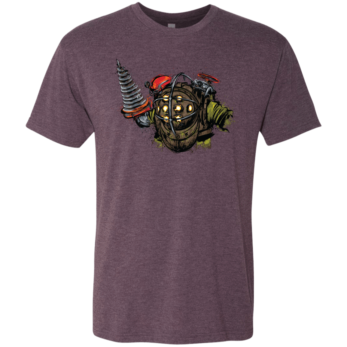T-Shirts Vintage Purple / S Big Daddy Men's Triblend T-Shirt