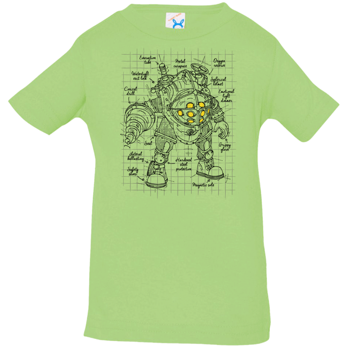 T-Shirts Key Lime / 6 Months Big Daddy Plan Infant Premium T-Shirt