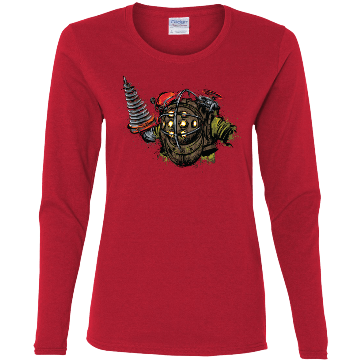 T-Shirts Red / S Big Daddy Women's Long Sleeve T-Shirt