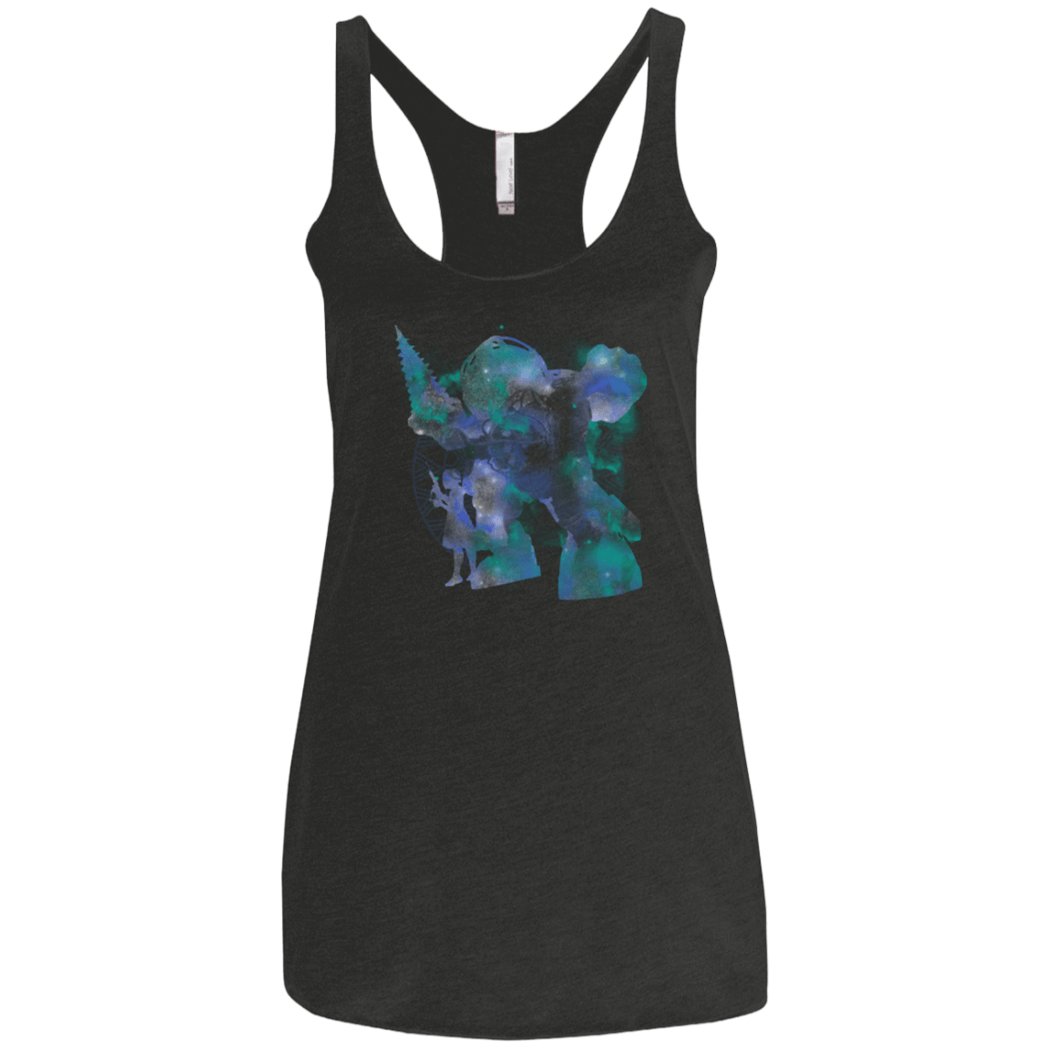 T-Shirts Vintage Black / X-Small Big Daddy Women's Triblend Racerback Tank