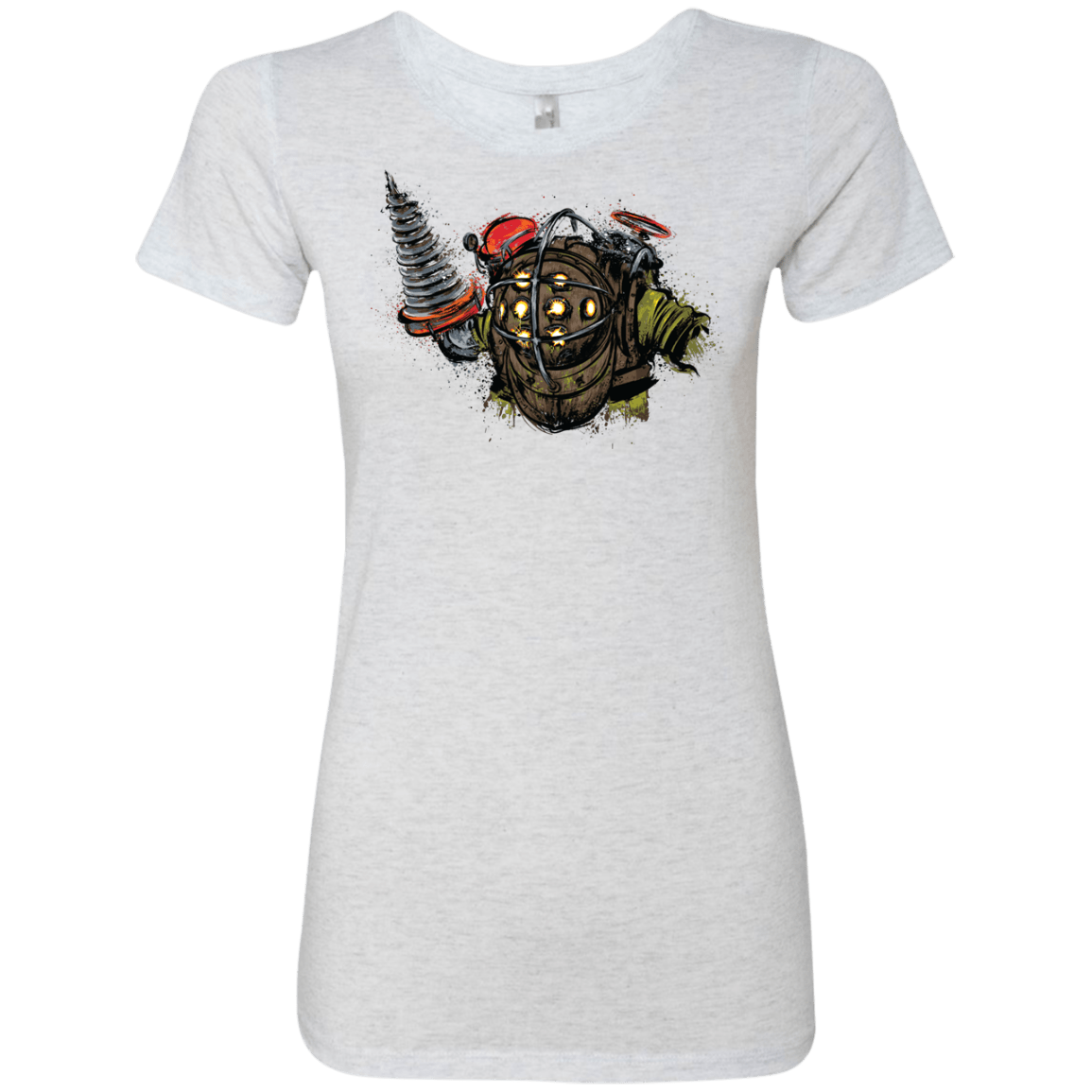 T-Shirts Heather White / S Big Daddy Women's Triblend T-Shirt