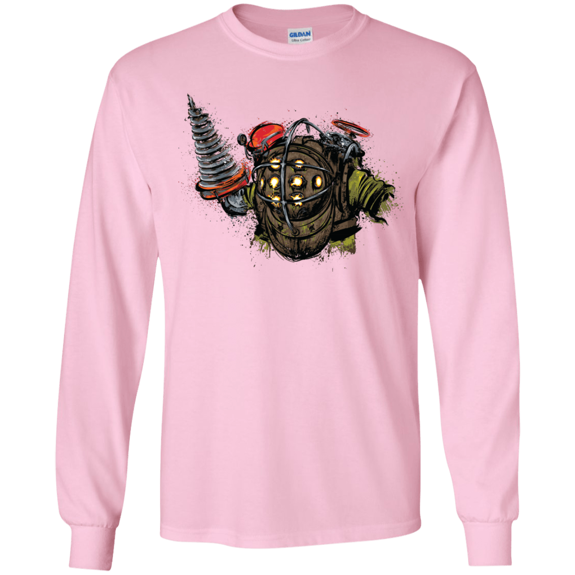 T-Shirts Light Pink / YS Big Daddy Youth Long Sleeve T-Shirt