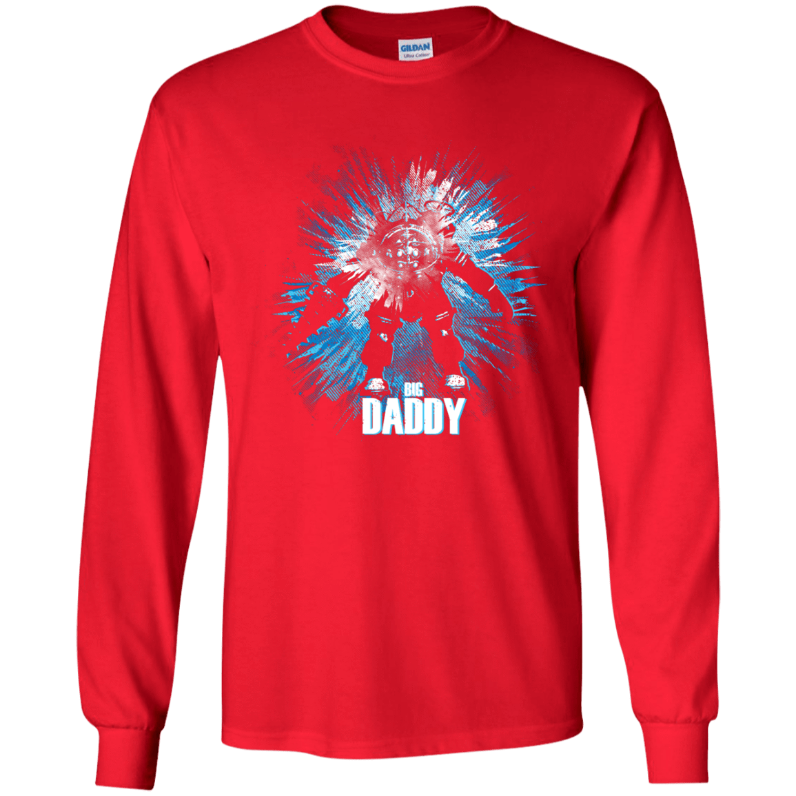 T-Shirts Red / YS Big Daddy Youth Long Sleeve T-Shirt