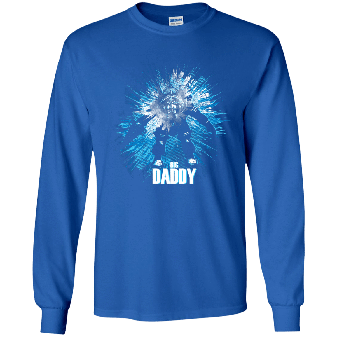 T-Shirts Royal / YS Big Daddy Youth Long Sleeve T-Shirt