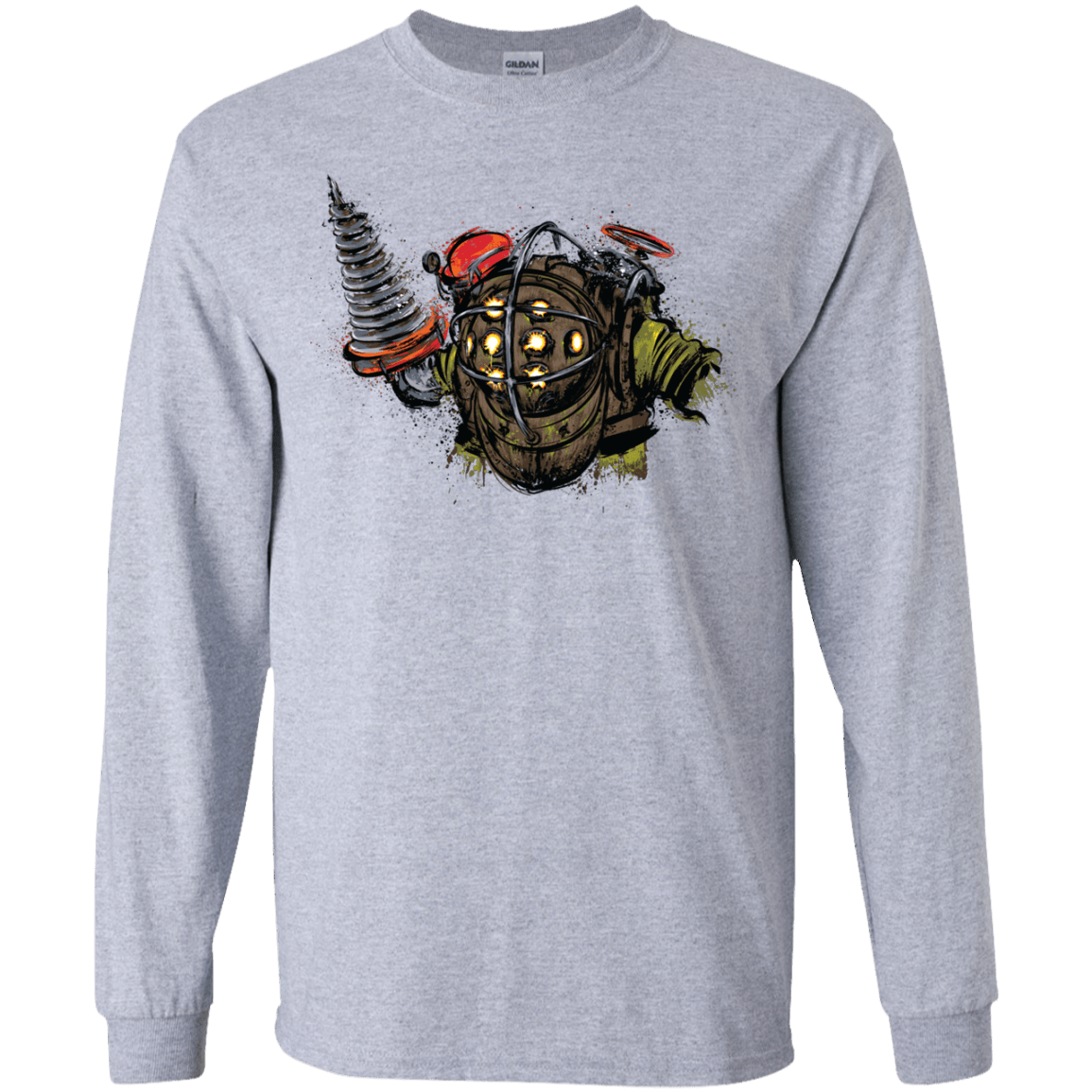 T-Shirts Sport Grey / YS Big Daddy Youth Long Sleeve T-Shirt