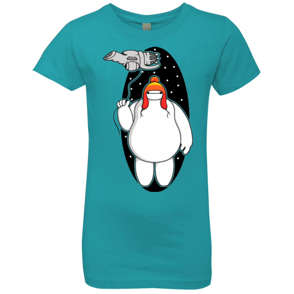 T-Shirts Tahiti Blue / YXS Big Damn Hero 6 Girls Premium T-Shirt