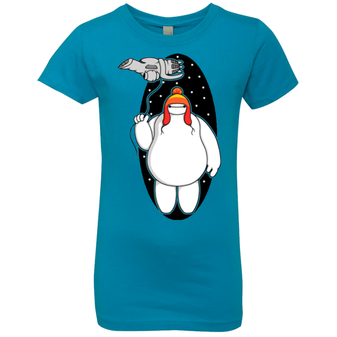 T-Shirts Turquoise / YXS Big Damn Hero 6 Girls Premium T-Shirt