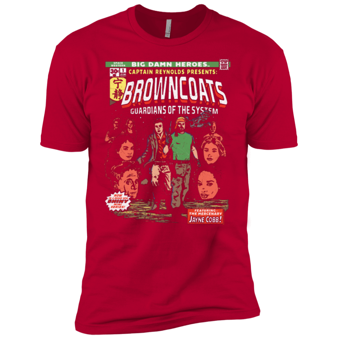 T-Shirts Red / YXS Big Damn Heroes Boys Premium T-Shirt