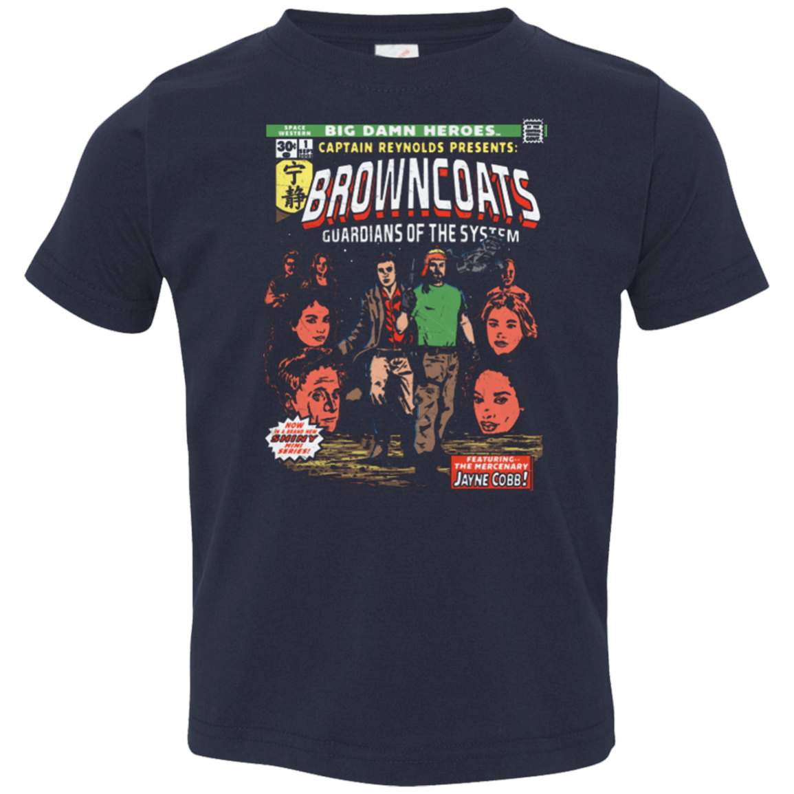 T-Shirts Navy / 2T Big Damn Heroes Toddler Premium T-Shirt