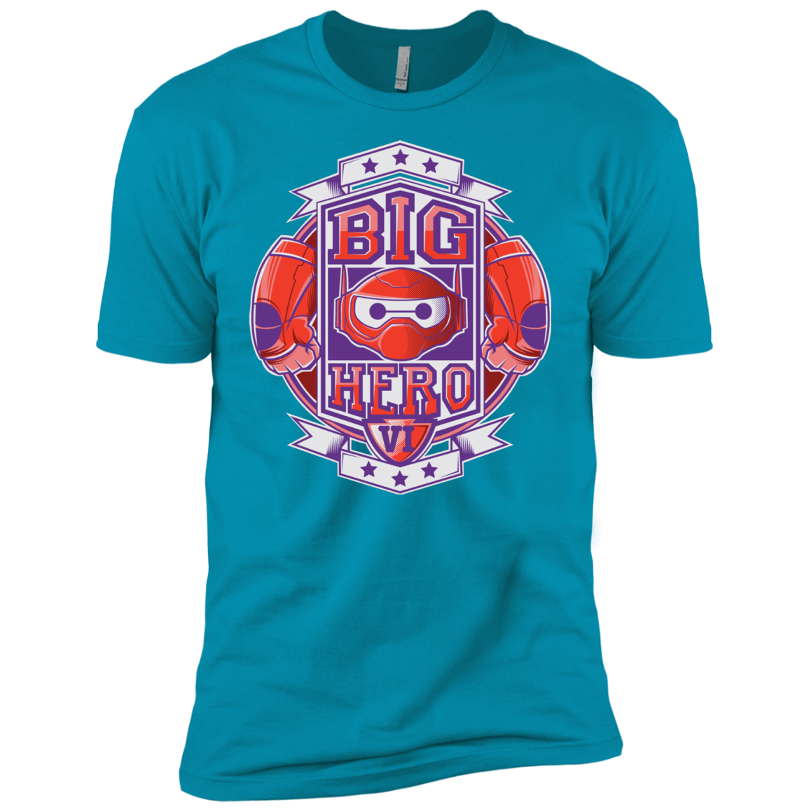 T-Shirts Turquoise / YXS BIG HERO VI BOXING Boys Premium T-Shirt