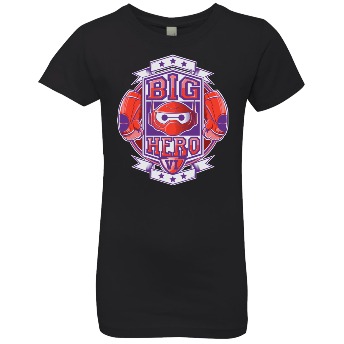 T-Shirts Black / YXS BIG HERO VI BOXING Girls Premium T-Shirt